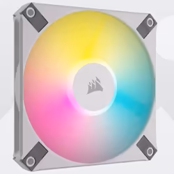 Corsair AF120 RGB Slim Case per computer Ventilatore 12 cm Bianco 2 pz - Vista aggiuntiva 4