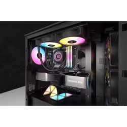 Corsair CW-9060074-WW sistema di raffreddamento per computer Processore Raffreddatore di liquidi tutto in uno 12 cm Nero 1 pz - Vista aggiuntiva 4