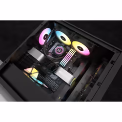 Corsair CW-9060074-WW sistema di raffreddamento per computer Processore Raffreddatore di liquidi tutto in uno 12 cm Nero 1 pz - Vista aggiuntiva 5