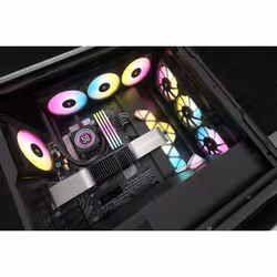 Corsair CW-9060075-WW sistema di raffreddamento per computer Processore Raffreddatore di liquidi tutto in uno 12 cm Nero 1 pz - Vista aggiuntiva 6