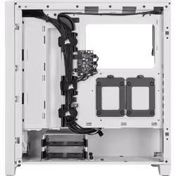 Corsair iCUE 4000D RGB Midi Tower Bianco - Vista aggiuntiva 5