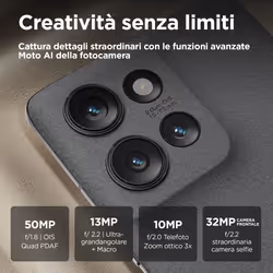 Motorola Edge 50 12GB 512 GB Grigio - Vista aggiuntiva 5