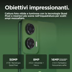 Motorola moto G35 4 GB 128 GB Verde - Vista aggiuntiva 6
