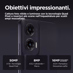 Motorola moto G35 4 GB 128 GB Nero - Vista aggiuntiva 2