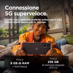 Motorola moto G35 4 GB 128 GB Nero - Vista aggiuntiva 4