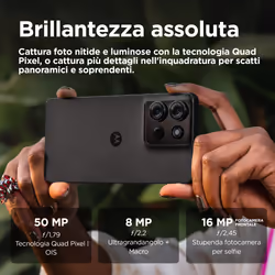 Motorola moto G75 8 GB 256 GB Grigio - Vista aggiuntiva 6