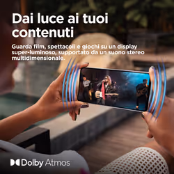 Motorola moto G75 8 GB 256 GB Blu - Vista aggiuntiva 7