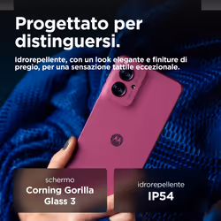 Motorola moto G55 6.49" 8 GB 256 GB Viola - Vista aggiuntiva 7