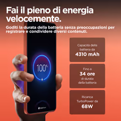 Motorola Edge 50 Neo 8 GB 256 GB Rosso - Vista aggiuntiva 8