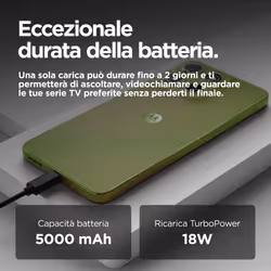 Motorola moto g15 4 GB 128 GB Verde - Vista aggiuntiva 8
