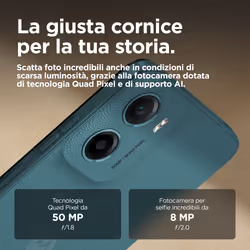 Motorola moto g05 4 GB 64 GB Verde - Vista aggiuntiva 7