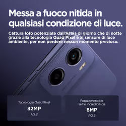 Motorola moto e15  2GB 64 GB Lavanda - Vista aggiuntiva 7