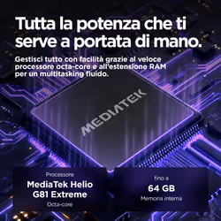 Motorola moto e15  2GB 64 GB Lavanda - Vista aggiuntiva 8