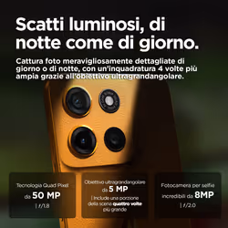 Motorola moto g15 8 GB 256 GB Arancione - Vista aggiuntiva 7