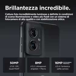 Motorola moto g55 8 GB 256 GB Grigio - Vista aggiuntiva 2