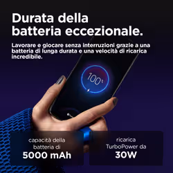 Motorola moto g55 8 GB 256 GB Grigio - Vista aggiuntiva 4