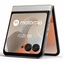 Motorola razr 60 con Moto AI (8/256 GB, 50MP OIS + 13MP, selfie 32MP, display esterno 3.63", interno 6.9" pOLED 120Hz, MediaTek Dimensity 25M, 4500mAh, 5G, Dual SIM, Android 15) PANTONE Lightest Sky