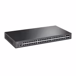 TP-Link JetStream TL-SG3452X switch di rete Gestito L2+ Gigabit Ethernet (10/100/1000) 1U Nero - Vista aggiuntiva 4