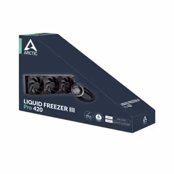 ARCTIC Liquid Freezer III Pro 420 Processore Kit di raffreddamento a liquido 12 cm Nero 1 pz - Vista aggiuntiva 6