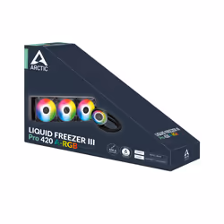 ARCTIC Liquid Freezer III Pro 420 A-RGB Processore Raffreddatore di liquidi tutto in uno 14 cm Nero - Vista aggiuntiva 6