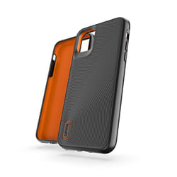 GEAR4 Battersea custodia per cellulare 16,5 cm (6.5") Cover Nero, Arancione
