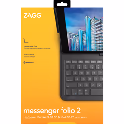 ZAGG Messenger Folio 2 Tedesco Bluetooth Antracite - Vista aggiuntiva 6