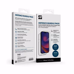 IFROGZ Defence Bundle Pack custodia per cellulare 6.7" Cover Trasparente