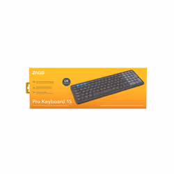 ZAGG Pro Keyboard 15 tastiera Universale Bluetooth QWERTY Inglese UK Nero - Vista aggiuntiva 4