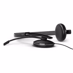 EPOS ADAPT 165T USB II Auricolare Cablato A Padiglione Ufficio USB tipo A Nero - Vista aggiuntiva 4