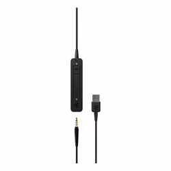 EPOS ADAPT 165T USB II Auricolare Cablato A Padiglione Ufficio USB tipo A Nero - Vista aggiuntiva 6