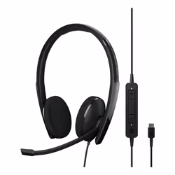 EPOS | SENNHEISER ADAPT 160T USB-C II Auricolare Cablato A Padiglione Ufficio USB tipo-C Nero - Vista aggiuntiva 4