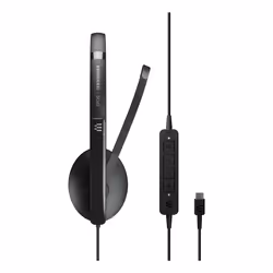 EPOS | SENNHEISER ADAPT 160T USB-C II Auricolare Cablato A Padiglione Ufficio USB tipo-C Nero - Vista aggiuntiva 5