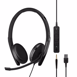 EPOS ADAPT 165 USB II Auricolare Cablato A Padiglione Ufficio USB tipo-C Nero - Vista aggiuntiva 4