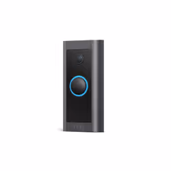 Ring Video Doorbell Wired, Nero, Casa, 2 MP, 150°, 90°, 1080p