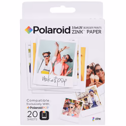 Polaroid POLZL3X420, 8.9 x 108 cm, 3.5x4.25", 20 fogli, Polaroid POP, 18 mm, 105 mm