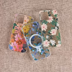 Case-mate Rifle Paper Co. custodia per cellulare 15,5 cm (6.1") Cover Multicolore, Trasparente