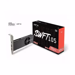 XFX RX-64XL4SFG2 scheda video AMD Radeon RX 6400 4 GB GDDR6 - Vista aggiuntiva 7