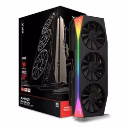 XFX Mercury Radeon RX 9070 XT OC Gaming Edition AMD 16 GB GDDR6 - Vista aggiuntiva 4