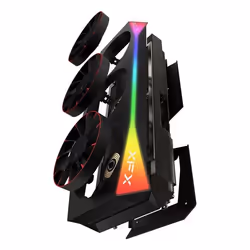 XFX Mercury Radeon RX 9070 XT OC Magnetic Air Edition RGB AMD 16 GB GDDR6 - Vista aggiuntiva 4