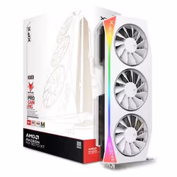 XFX Mercury Radeon RX 9070 XT OC Magnetic Air Edition AMD 16 GB GDDR6 - Vista aggiuntiva 6