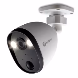 Swann SWIFI-SPOTCAM, Telecamera di sicurezza IP, Interno e esterno, Cablato, Soffitto/muro, Nero, Bianco, Pallottola (forma)