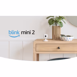 Amazon Blink Mini 2 Cubo Telecamera di sicurezza IP Interno e esterno Scrivania/Parete