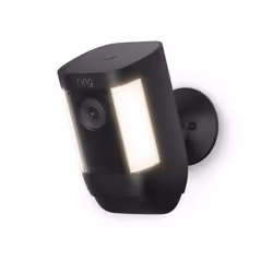 Ring Spotlight Cam Pro Battery, Telecamera di sicurezza IP, Esterno, Wireless, Soffitto/muro, Nero, Scatola