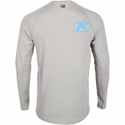 Klim Aggressor -1.0 Cooling 2023 Camicia funzionale a maniche lunghe, grigio, dimensione M per uomo