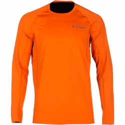 Klim Aggressor -1.0 Cooling 2023 Camicia funzionale a maniche lunghe, arancione, dimensione XL per uomo