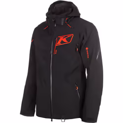 Klim Storm 2022 Giacca per motoslitta, nero-rosso, dimensione M per uomo - Vista aggiuntiva 2