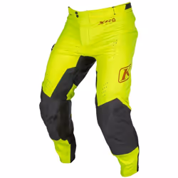 Klim XC Pro Pantaloni da motocross, nero-giallo, dimensione 32