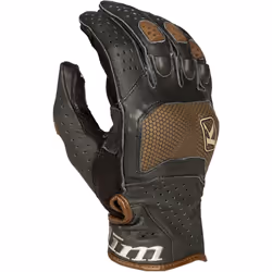 Klim Badlands Aero Pro Short 2024 Guanti da moto, nero-marrone, dimensione S per uomo - Vista aggiuntiva 2