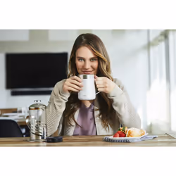 CONTIGO 2174672 tazza da viaggio 420 ml Argento, Bianco Acciaio inox - Vista aggiuntiva 5