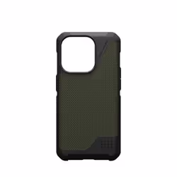 Urban Armor Gear Metropolis LT Magsafe, Cover, Apple, iPhone 15 Pro, 15,5 cm (6.1"), Nero, Oliva